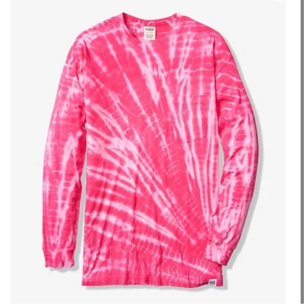 Pink Victoria Secret Long Sleeve Tee